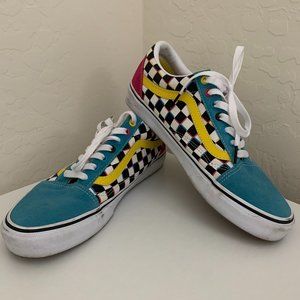 Vans Old Skool Crazy Check Multi Color